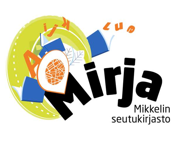 Mikkelin seutukirjasto Mirjan logo.