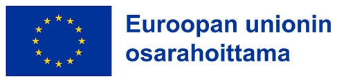 EU:n osarahoittama -logo